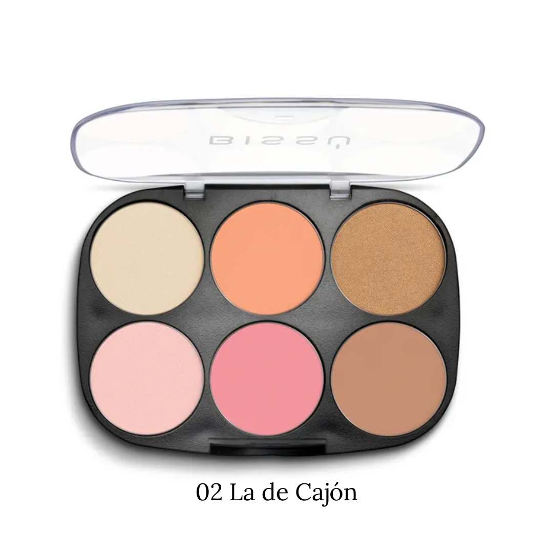 Paleta de Rostro Bissu