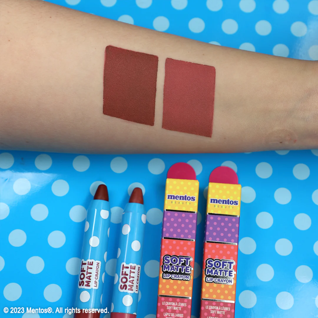 Soft Matte Lip Crayon Mentos x Rude Cosmetics