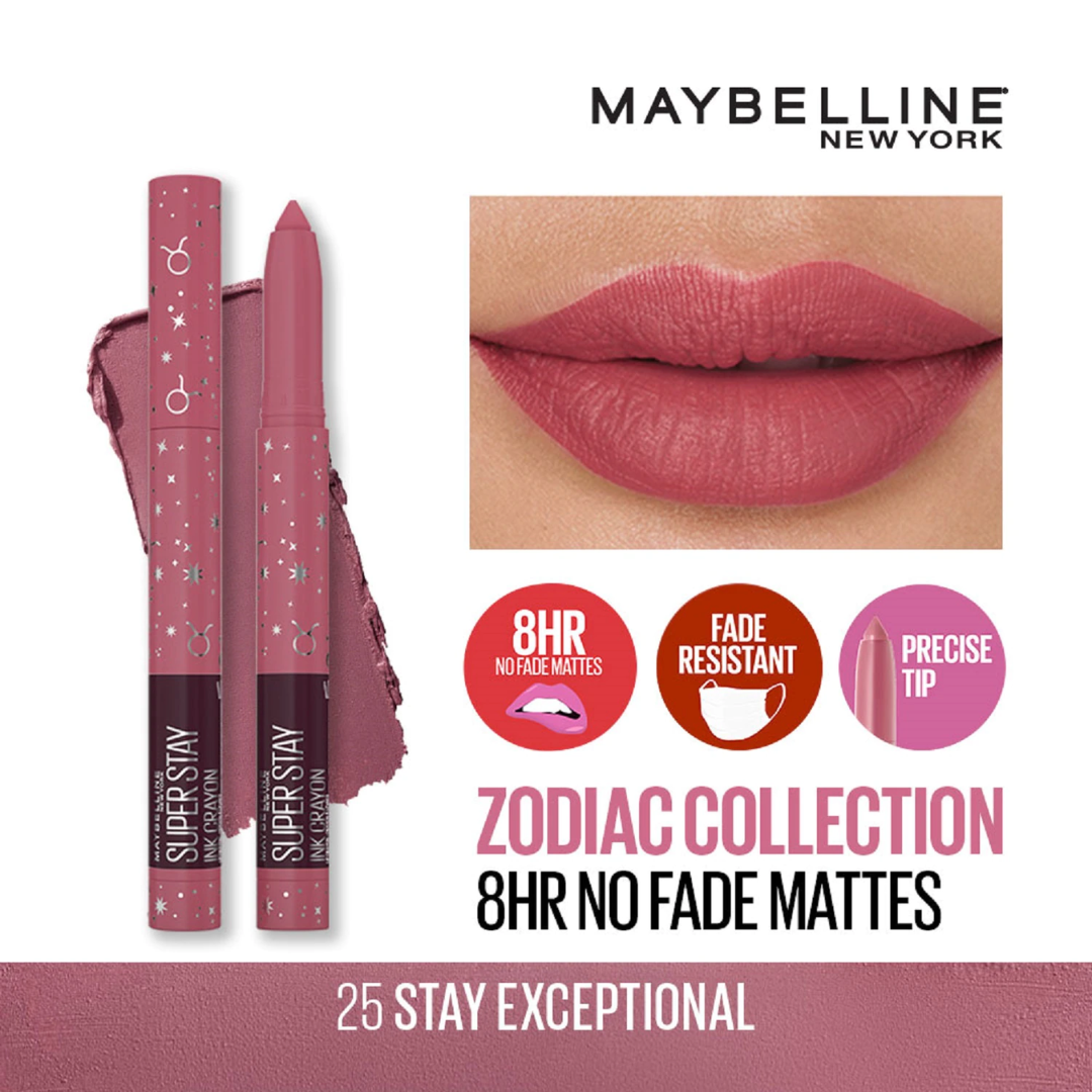 SuperStay Ink Crayon Zodiac Maybelline