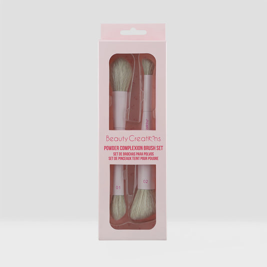 Set De Brochas Para Polvos - Powder Complexion Brush Set Beauty Creations