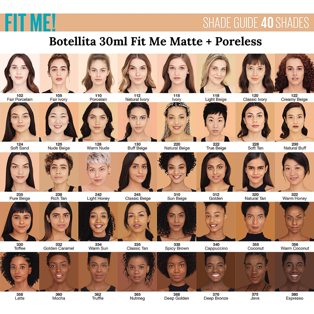 Fit Me Matte + Poreless Maybelline