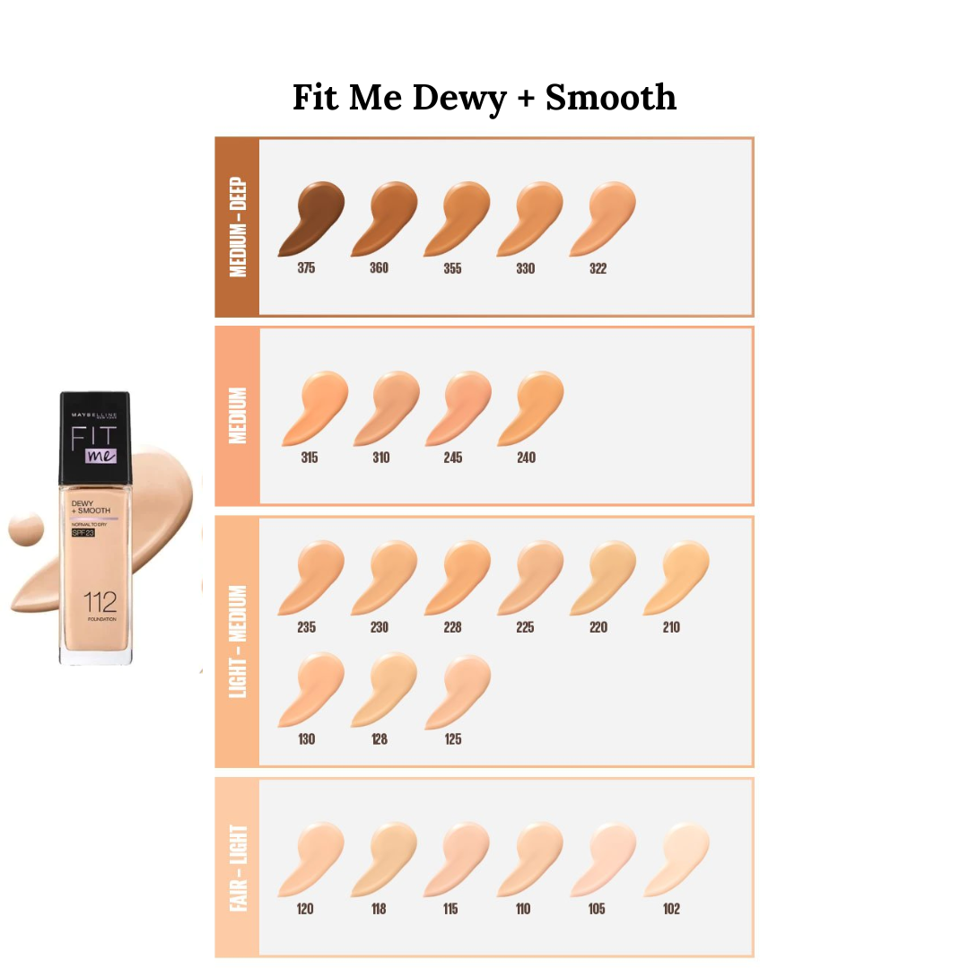 Fit Me Dewy Smooth Maybelline