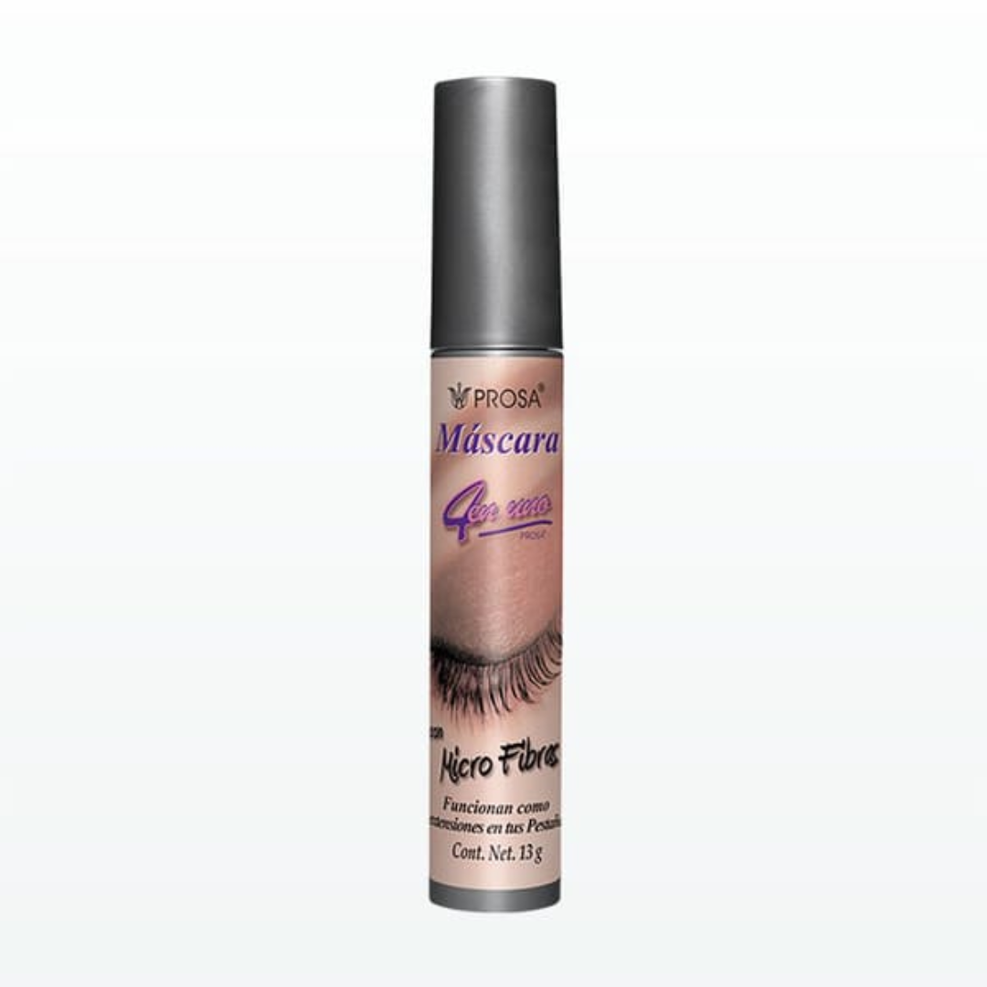 Mascara de Pestañas Micro Fibras Gris Prosa