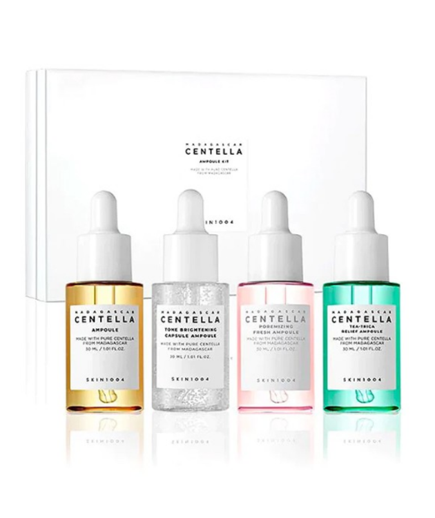 SKIN 1004 - Madagascar Centella Ampoule Kit [30ml x 4 piezas]