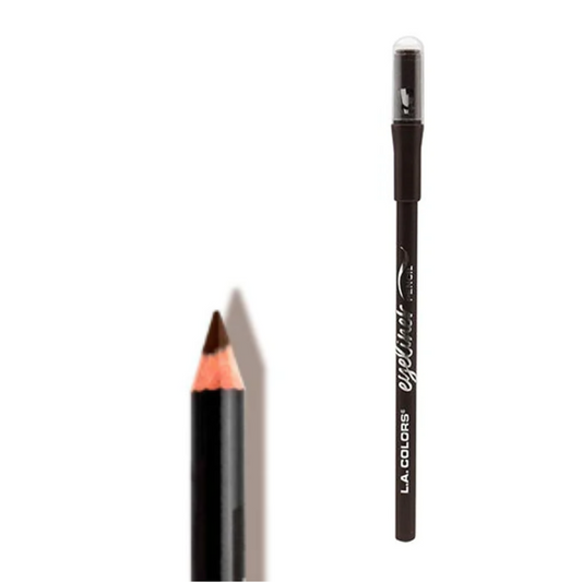 Eyeliner Pencil W - Built - In Sharpener - Brown LA Color