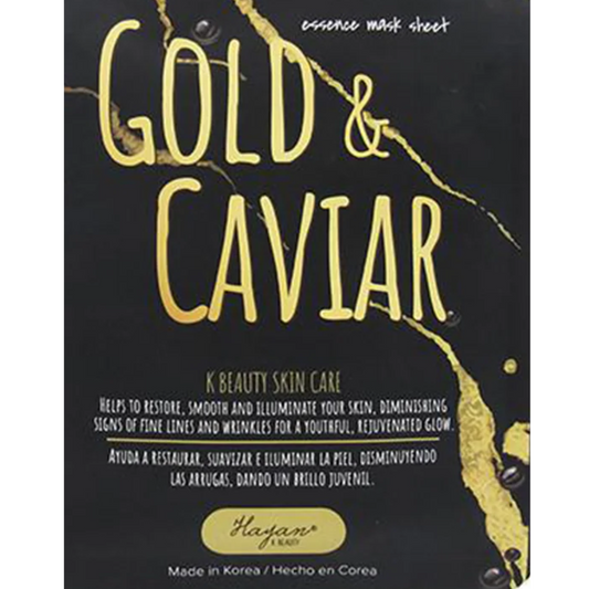 Hayan Cosmetics Facial Mask - Gold & Caviar