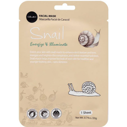 Snail Facial Mask Celavi