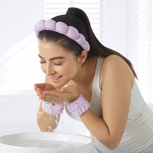 Sets Diadema y Muñequera de Spa Simply Bella
