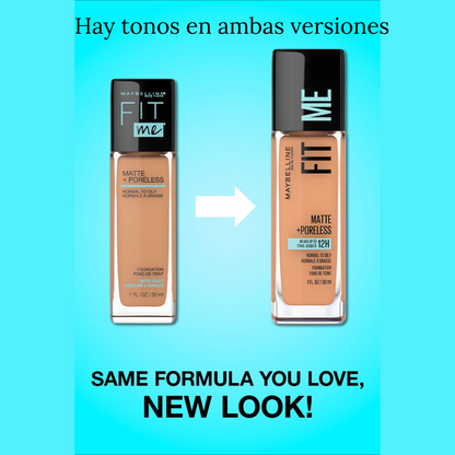 Fit Me Matte + Poreless Maybelline