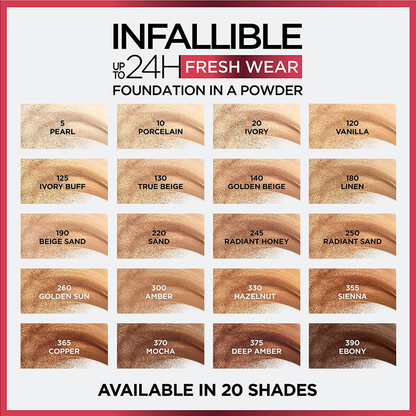 Infallible Powder Fresh Wear Infallible 24H de Loreal