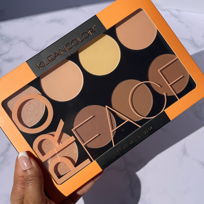 Pro Face Highlight & Contour Palette Kleancolor