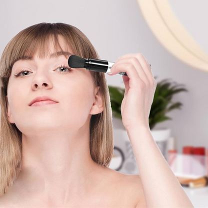 Brocha mágica para aplicar polvo sueltos