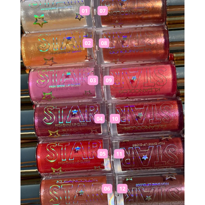 Star High Shine Lip Gloss Kleancolor