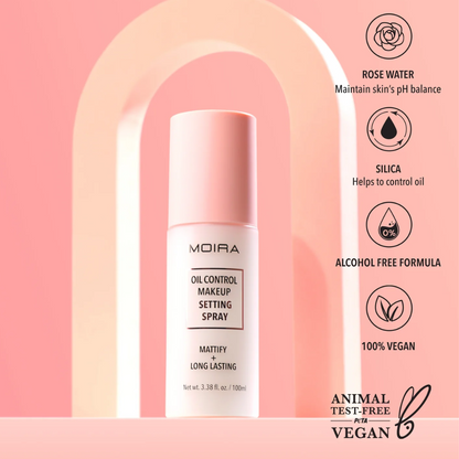 Oil Control Makeup Setting Spray Moira