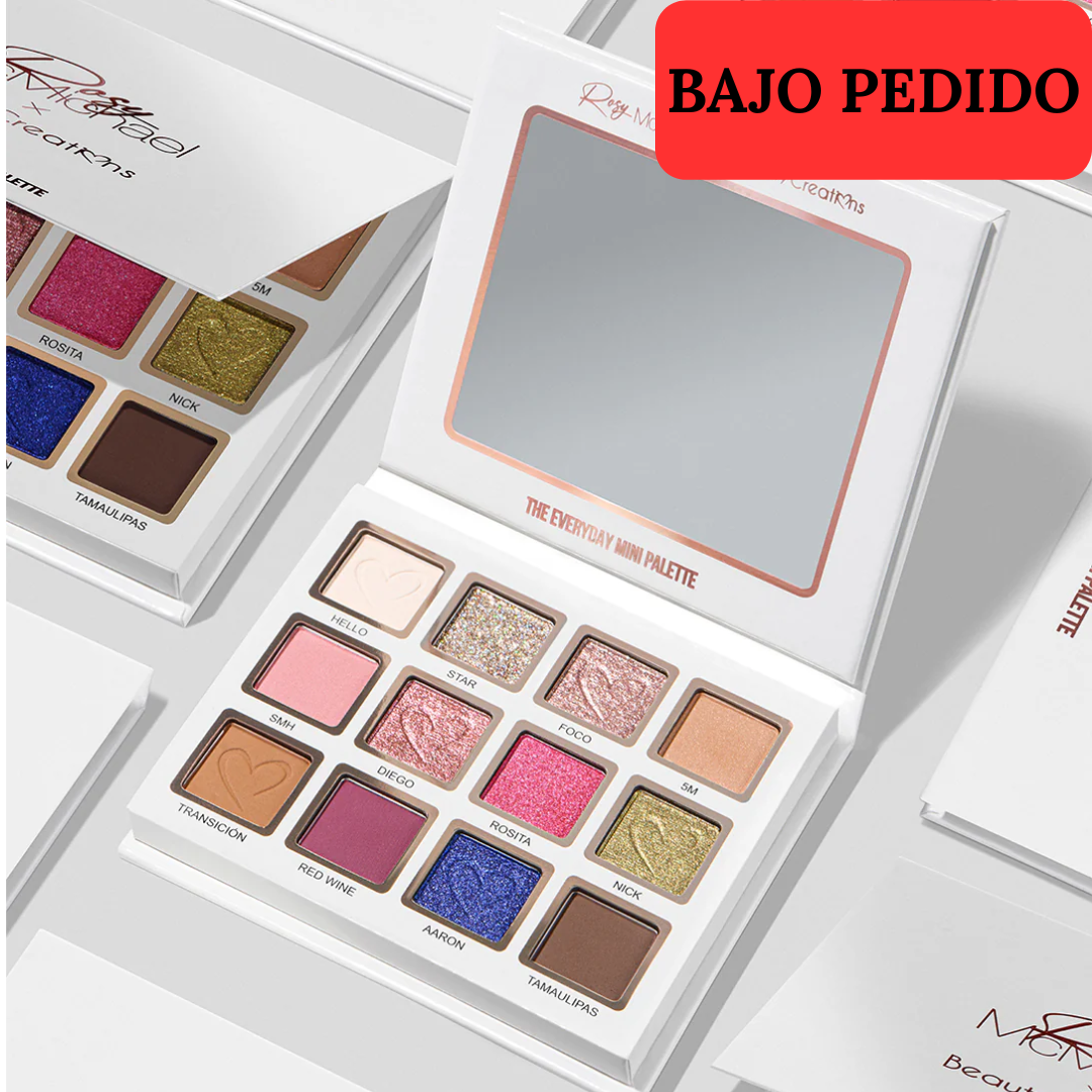 Mini Paleta de Sombras - Rosy McMichael x Beauty Creations Rosy's Essentials Vol. 1: "The Everyday Mini Palette"
