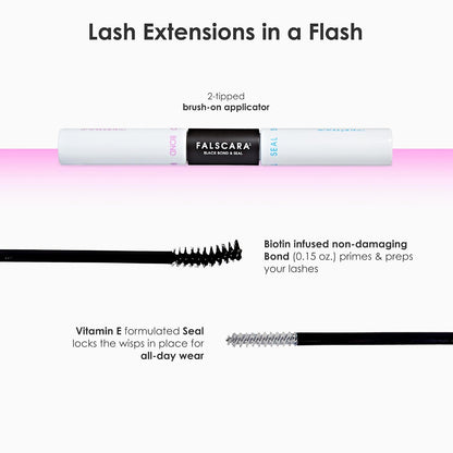 Pegamento para extensiones de pestañas - KISS Falscara DIY Eyelash Extension Bond & Seal