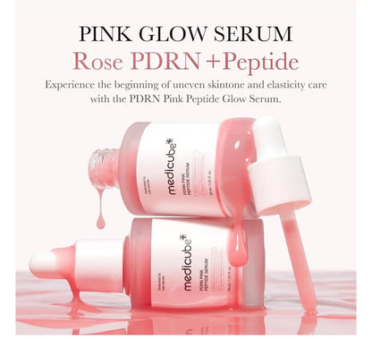Serum de péptidos rosas PDRN - Medicube - PDRN Pink Peptide Serum [30ml]