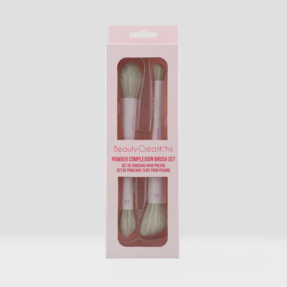 Set De Brochas Para Polvos - Powder Complexion Brush Set Beauty Creations