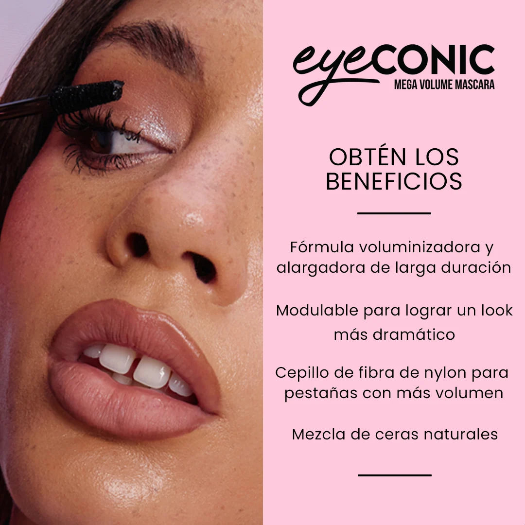 Mascara - Mega Volumen Eyeconic Beauty Creations