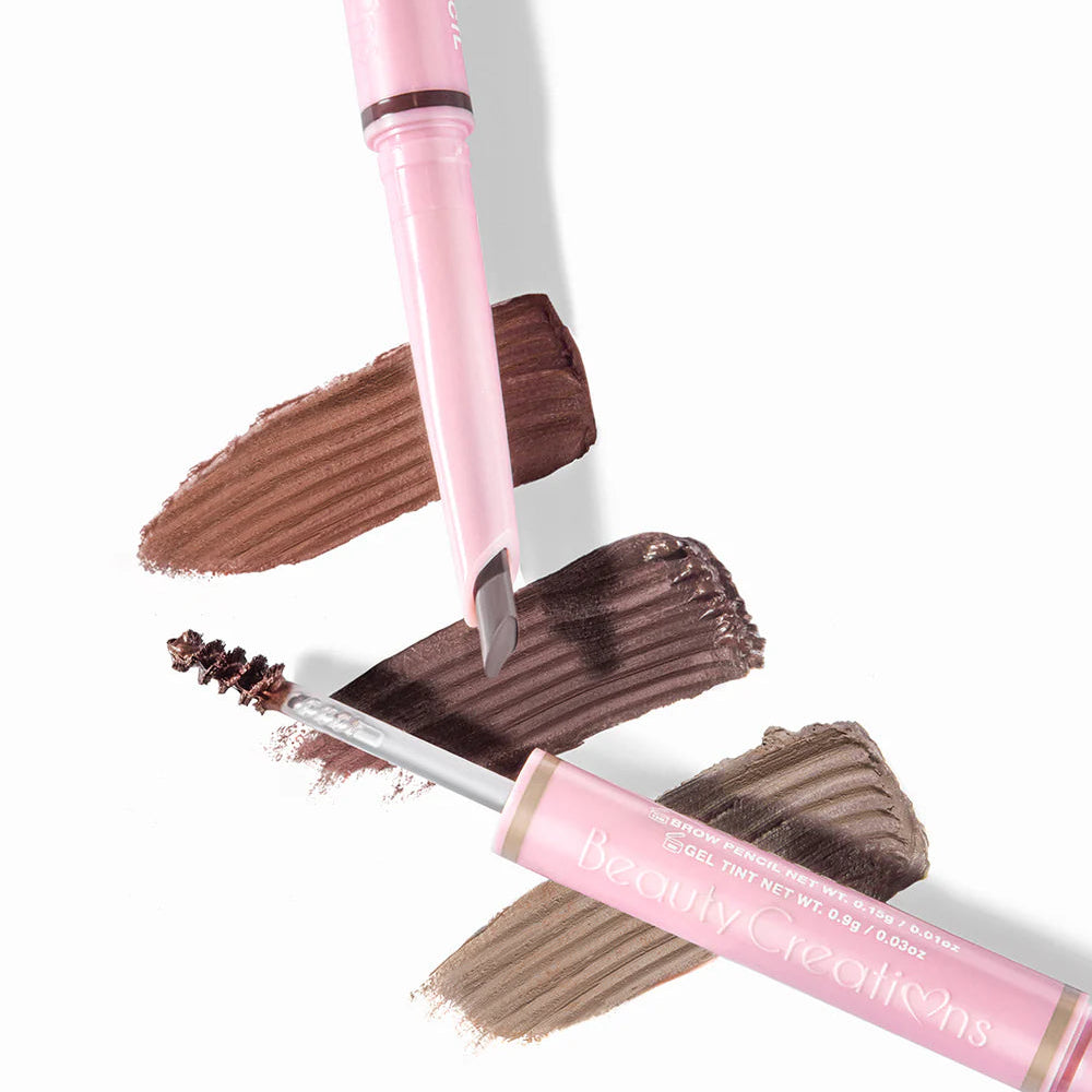 Tinte en gel dúo + lápiz para cejas - Duet Gel Tint + Brow Pencil Beauty Creations