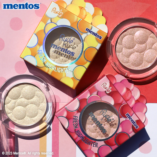 Fresh Highlighter Mentos x Rude Cosmetics