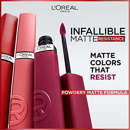 Matte Resistance Liquid Lipstick de L’Oréal