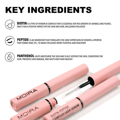 Serum de pestañas y cejas - Biotin Peptide Complex Moira