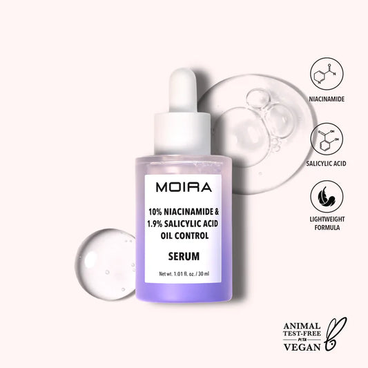 10% Niacinamide  & 1.9% Salicylic Acid Oil Control Serum Moira