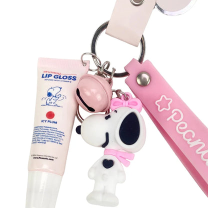 Gloss con llavero - Lip Gloss + Keychain Celavi Peanuts