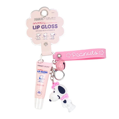 Gloss con llavero - Lip Gloss + Keychain Celavi Peanuts