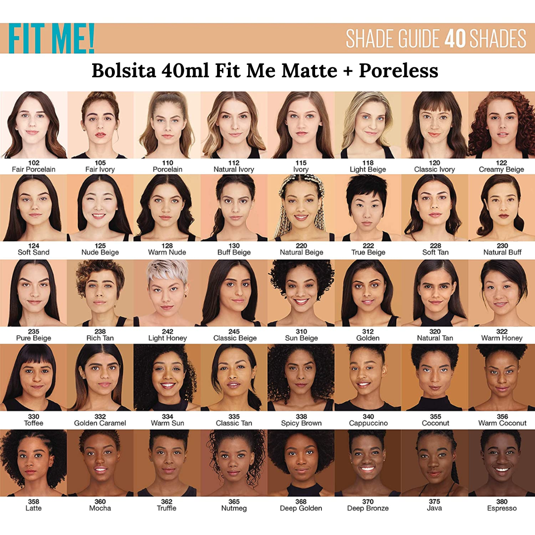 Fit Me Matte + Poreless 40ml Maybelline