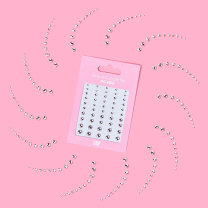 Piedritas Autoadhesivas - Face Jewels Clear Beauty Creations